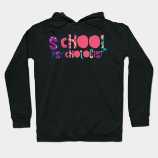 Cute School Psychologist Gift Idea Back to School Hoodie